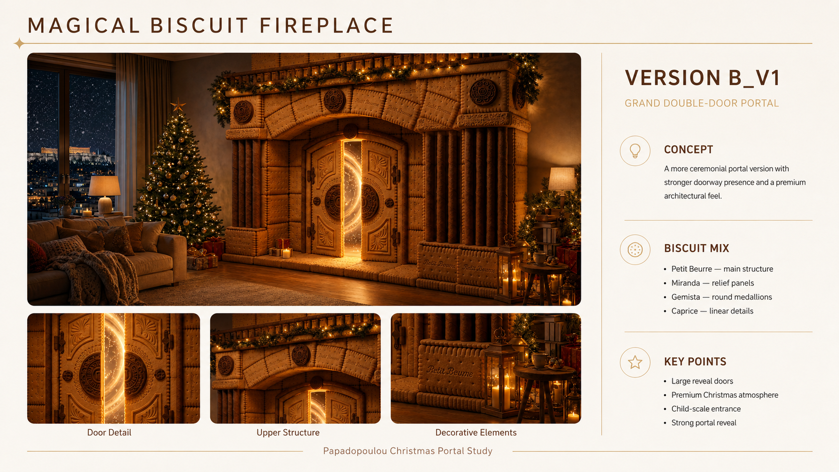 Fireplace B V1 concept